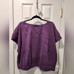 NWT Universal Standard cupro dolman top